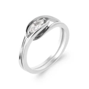 Bague Ovale – Argent | Azuline